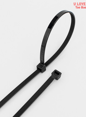 Plastic nylon cable tie 100 PCS black 5X300 cable tie fixing