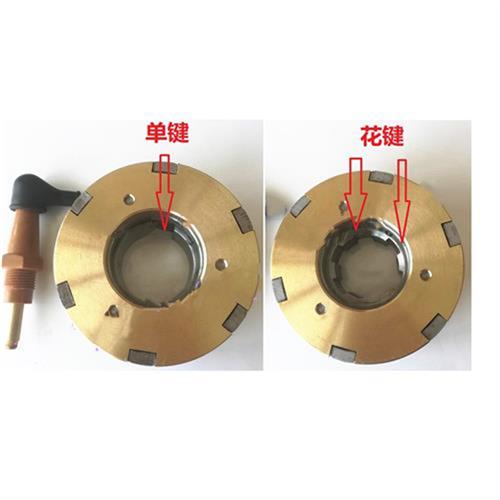 牙嵌式电磁离合器大扭矩多片24V机械DLY0-1.2A2.5A5A10A16A25A40A