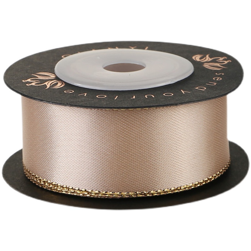 gift wrapping accessories decoration ribbons 2.2cm双金边丝带