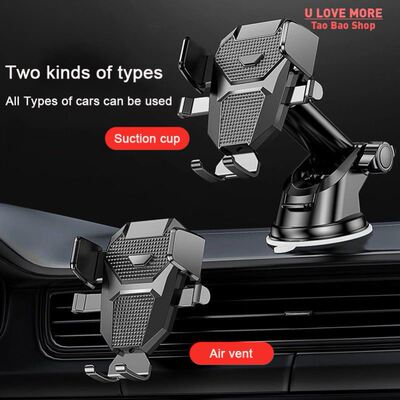 Sucker Car Phone Holder Mount Stand GPS Telefon Mobile Cell