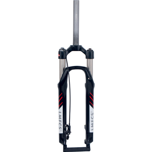 登山自行车铝合金减震油压前叉油簧机械叉线控锁死避震xcm26275