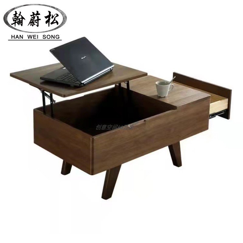 茶几升降器餐桌升降支架弹簧多功能家具折叠书桌子隐藏式五金配件