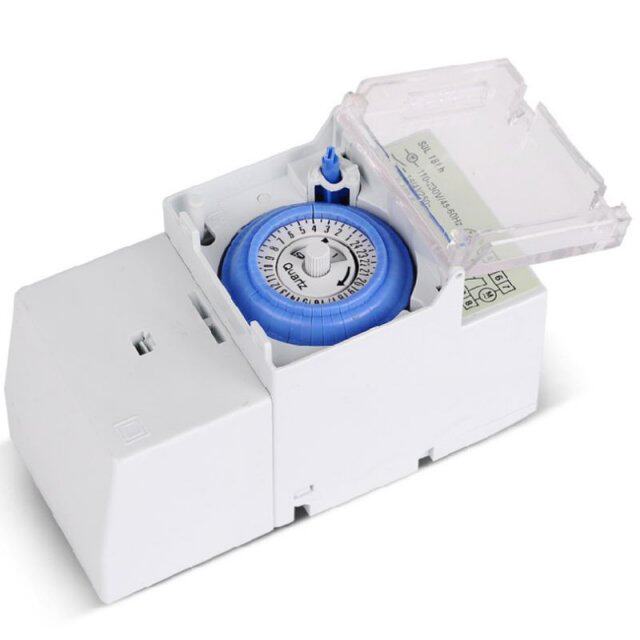 SUL181H Mechanical Timer Switch 220V 16A 24H 8 Settings Manu