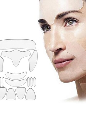 好货16pcs Reusable Silicone Patches Anti Rimpel Pads Silicon