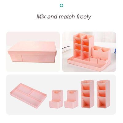 极速Large Capacity Cute Pen Holder Desk Accessories Pencil S