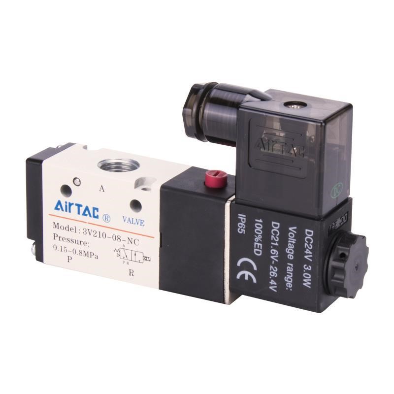 气动亚德客电磁阀3V110-06/3V210-08/3V310/4M210-08/4M310-10