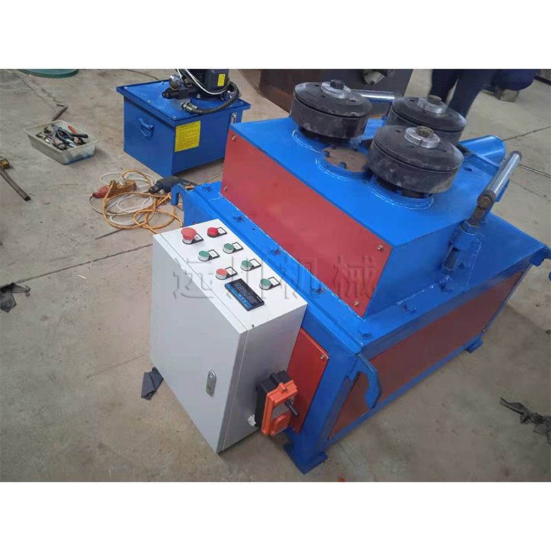 液压扁铁卷圆机 钢管螺旋卷圆机 方管盘圆机 槽钢角铁法兰成型机