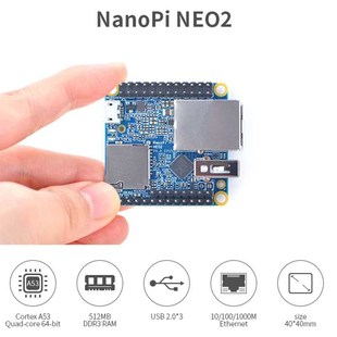 High Allwinner Core Quad performance Bit NEO2 NanoPi