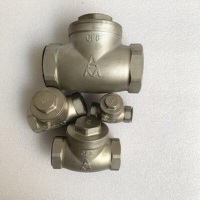 正品埃美柯8425不锈钢304丝口止回阀单向阀DN152025324050专卖店