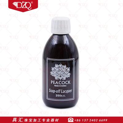 首饰电镀指甲油外用红饰油金银电镀红节油电镀红油首饰电镀保护油