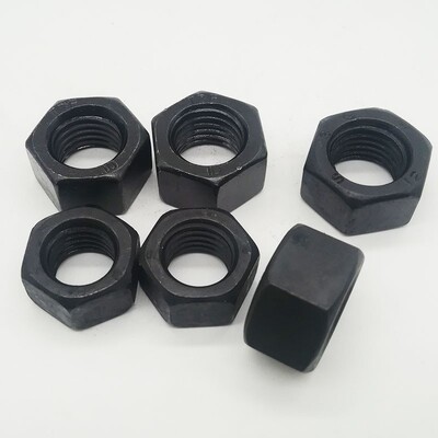 GB6171 12.9级细牙六角螺母/螺帽 M10M12M14M16M20M24*1.25x1.5x2