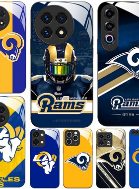 玻璃手机壳适用一加13 13T 12 11 10 9R ACE2 2V 3V5PRO Los Angeles Rams洛杉矶公羊队