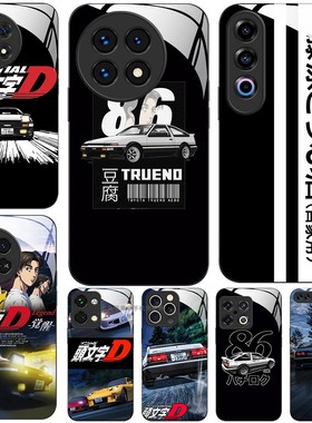 玻璃手机壳适用一加13 12 11 10 9R ACE2 2V 3V5PRO Initial D头文字AE86