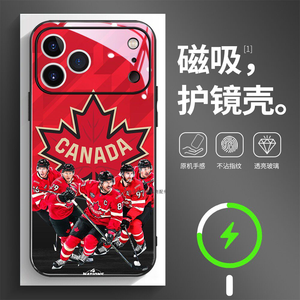 磁吸玻璃壳适用苹果个性潮流