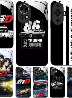 玻璃手机壳适用华为Nova13 12 11SE 10pro ultra Initial D头文字AE86