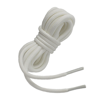 适用于李宁篮球鞋鞋带男款女利刃2low米白色黑白儿童运动鞋长圆绳