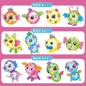 DIY魔球波波粘粘乐 魔法黏黏乐粘气球趣味儿童玩具生日礼物礼品
