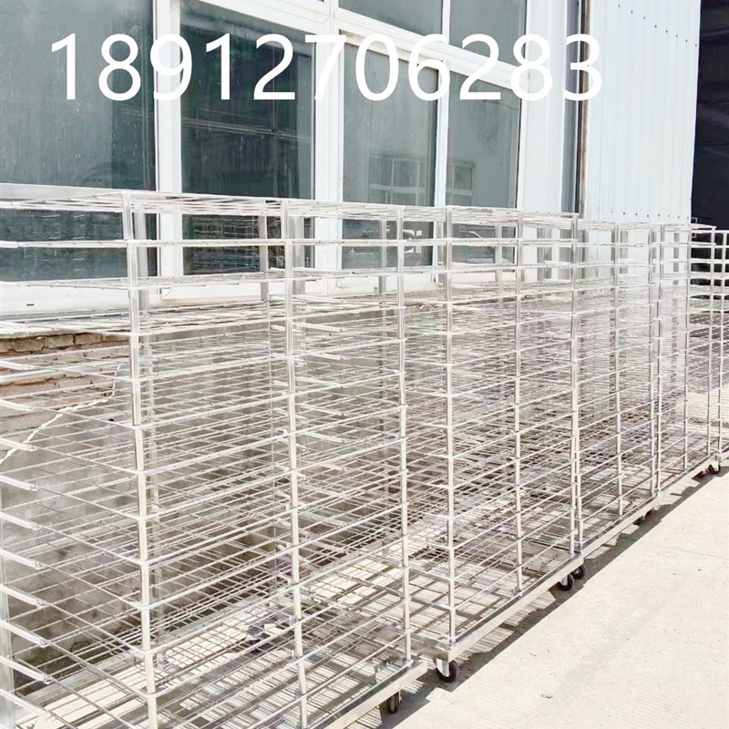 定制不锈钢架子手推车方管框桌凳托盘千层工作台柜钣金加工底座网