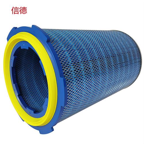 新款工业除尘滤芯空气净化滤筒滤清器六耳快拆滤d芯喷粉设备粉品