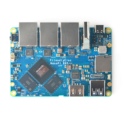NanoPi R6S友善R6C软路由开发板弱电WRT主机ARM瑞芯微RK3588s安卓