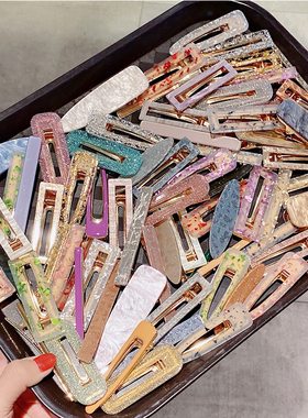 35 Styles 2/3pcs Hair Clip Set Acetate Hairpin Women Hair Ac