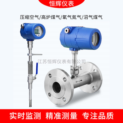 热式气体质量流量计 智能管道式流量气体压缩空气气体流量计