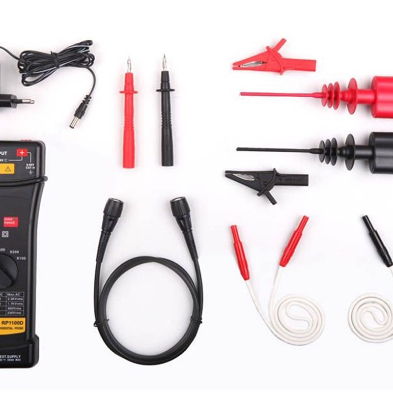 适用普源RP1100D高压差分探头RP1025D隔离示波器浮地测试1050D