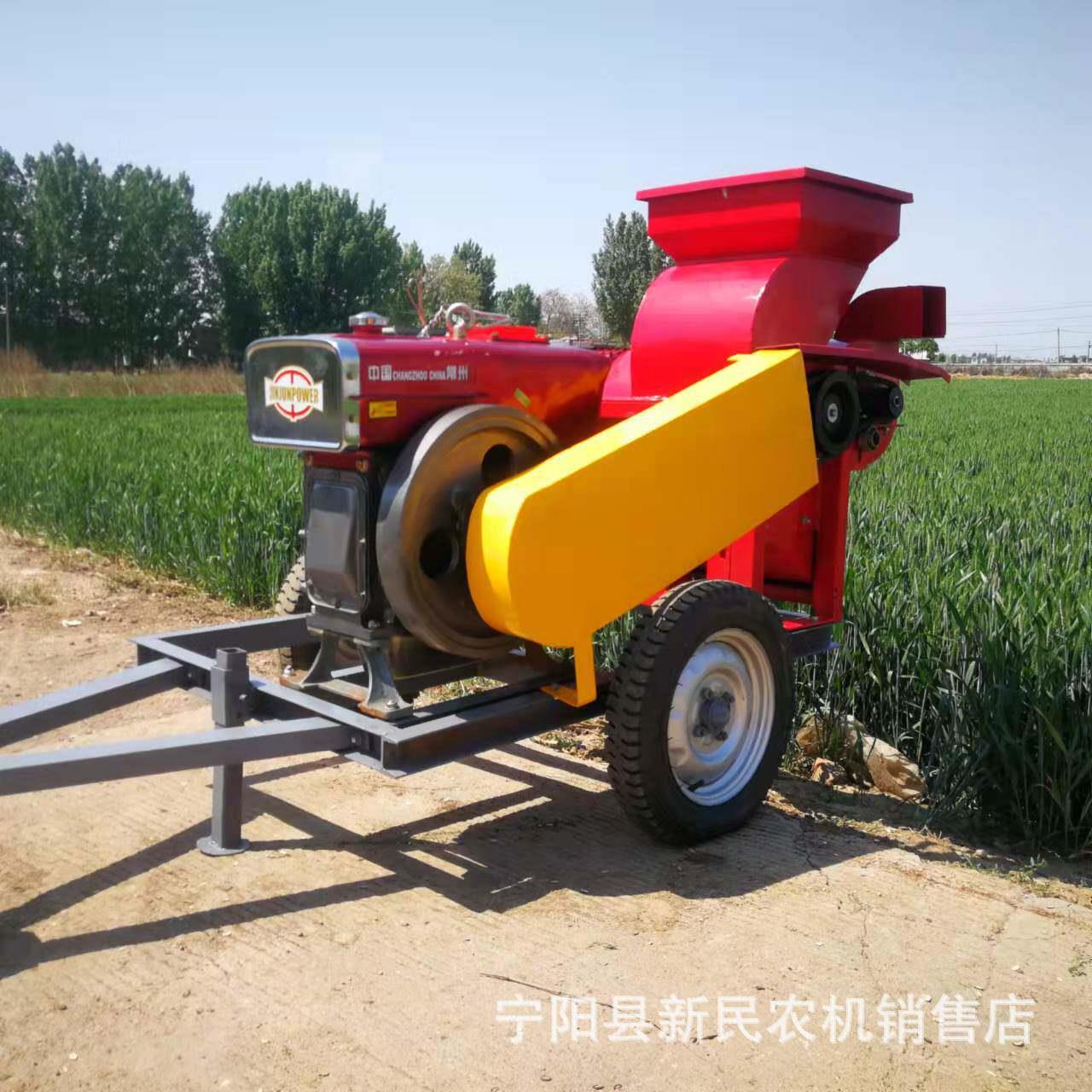 850型玉米脱粒机出口打玉米机器玉米剥粒机打苞谷机器可加牵引架