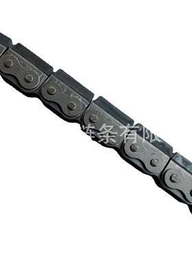 ABGG单双排橡胶盖板链玻璃机械陶瓷机械专用U型盖板输送链