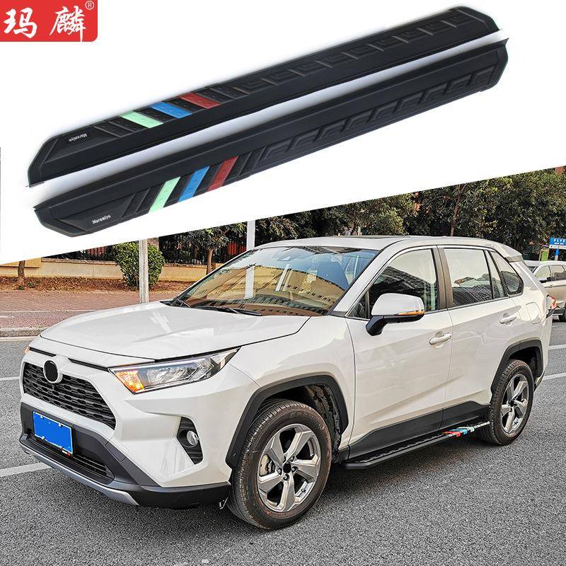 直销适用于丰田rav4改装侧踏板2020款原厂配件两侧上车脚踏板