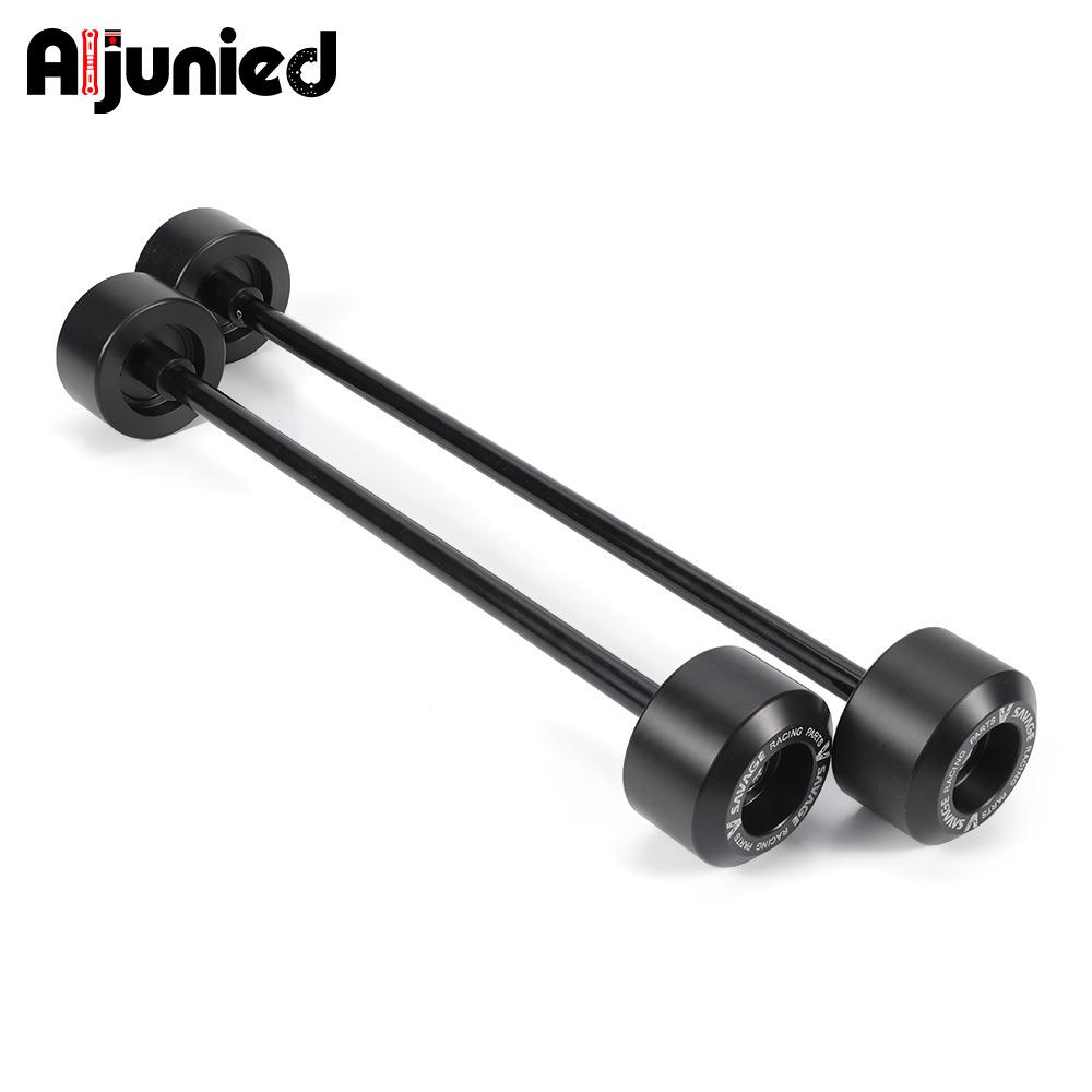 适用宝马BMWM1000RRS1000RR前后轮防摔胶防摔杆轮叉滑块保护器