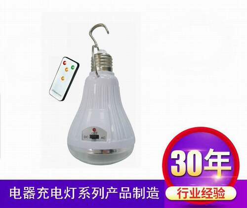 LED(SMD)充电应急灯泡球泡厂家直销手提灯马灯遥控高富帅
