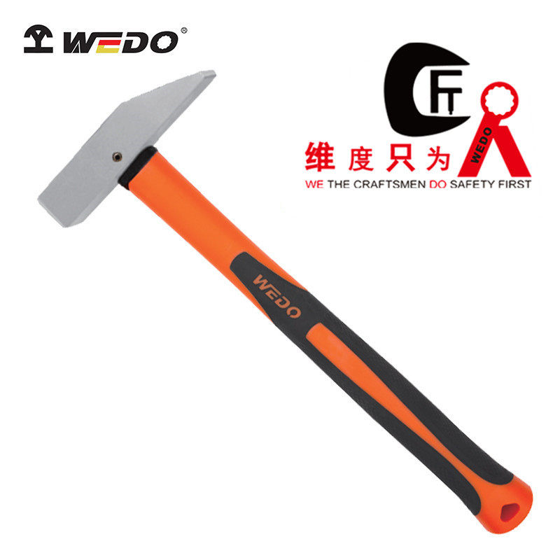 WEDO维度工具304不锈钢装柄崭口榔头机械锤不锈钢锤钳工锤ST8402