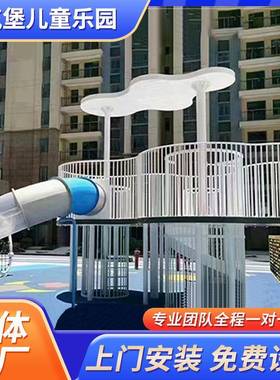 大小型淘气堡儿童乐园室内幼儿园亲子餐厅蹦床滑梯游乐场设备设施