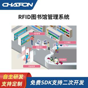 创方高频图书馆图书自动借还快速精准盘点出入库通道门管理方案