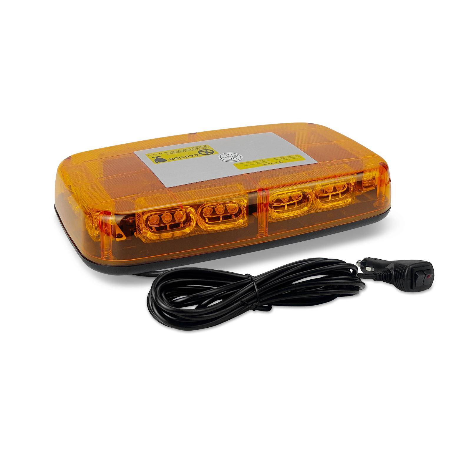 36led短排吸顶警示灯汽车车顶爆闪灯12-24v闪光灯磁吸车顶爆闪灯