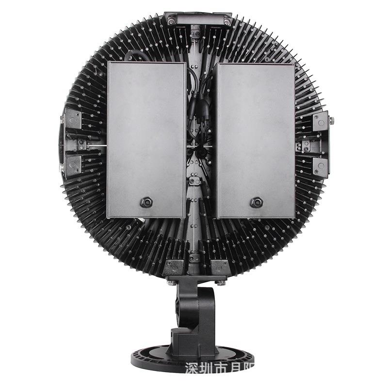 LED投光灯外壳防水投光灯套件私模圆形投光灯外壳户外灯具套件