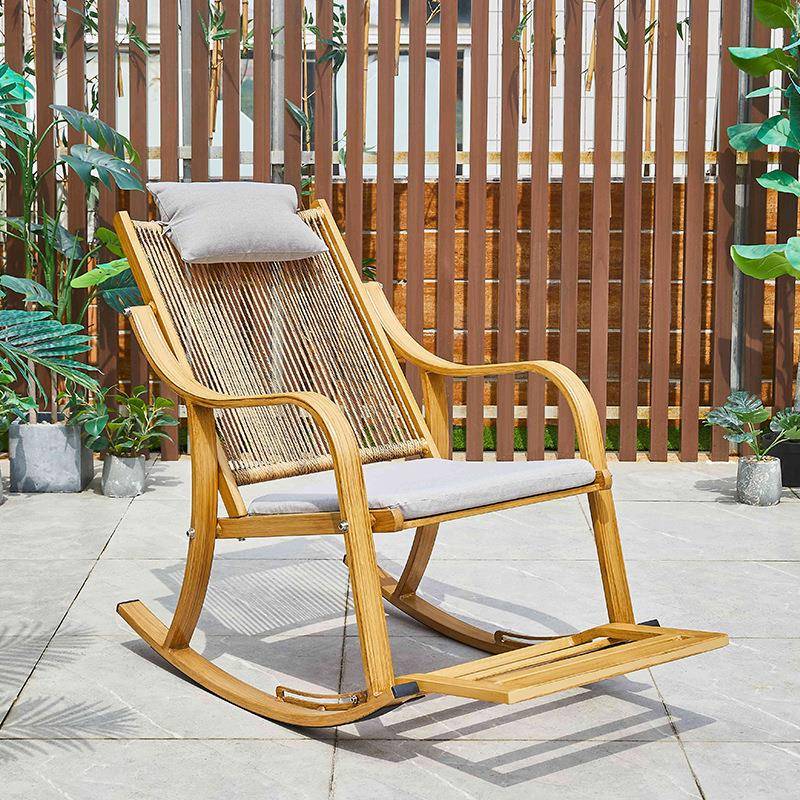 北欧户外摇椅躺椅轻奢懒人客厅家用摇摇椅大人单人沙发椅休闲椅子