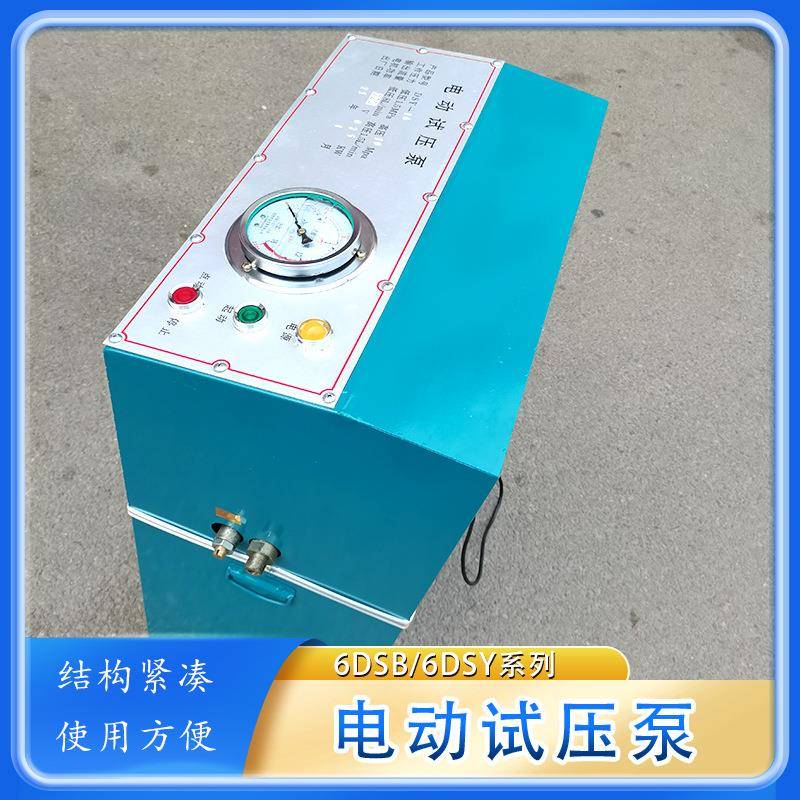 腾鑫6DSB-10电动试压泵打压泵管道检漏仪地暖检漏测压泵