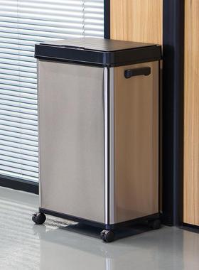智能感应分类50L68L72L垃圾桶家用商用厨房客厅办公室带盖大容量