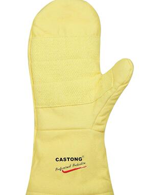 Castong卡司顿ABY-2T-34两指耐500度高温磨隔热手套金属铸造l烤炉