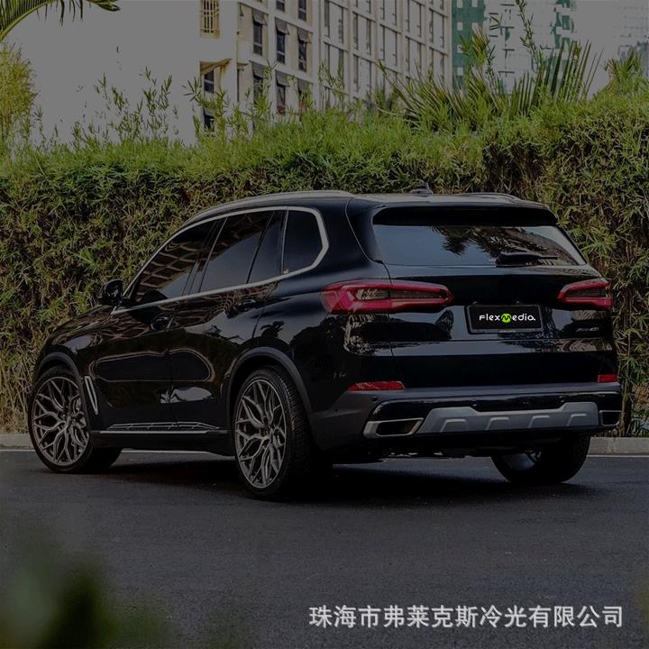 直销潮流EL冷光板车贴可以发光的汽车贴纸发光后窗贴纸电光漆