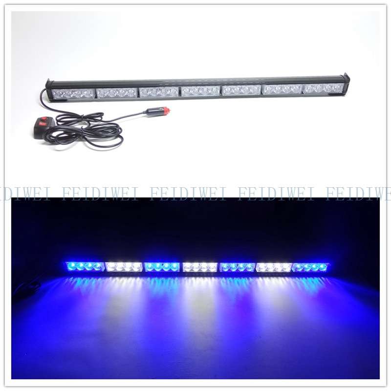 904-7 28LED 大功率LED爆闪灯 长杠灯 棒子灯 棍灯 红白蓝 爆闪灯