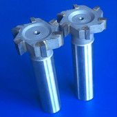 镶合金T型槽铣刀钨钢T形刀槽铣刀T型铣刀硬质合金T型刀