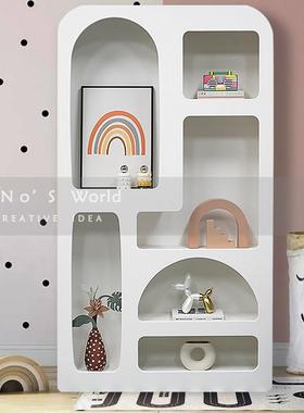 KINO奇诺儿童房柜子摆件女孩卧室床头柜书架书柜饰品展示柜装饰品