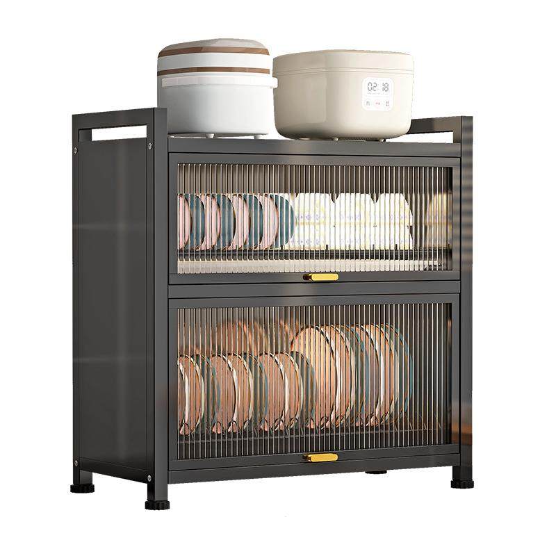 厨房碗柜收纳盒带门防尘碗架台面碗碟收纳架家用碗筷碗盘沥水架子,厨房/烹饪用具,抹布架/厨房清洁收纳架,淘宝优惠券,粉丝福利购,淘宝优惠卷