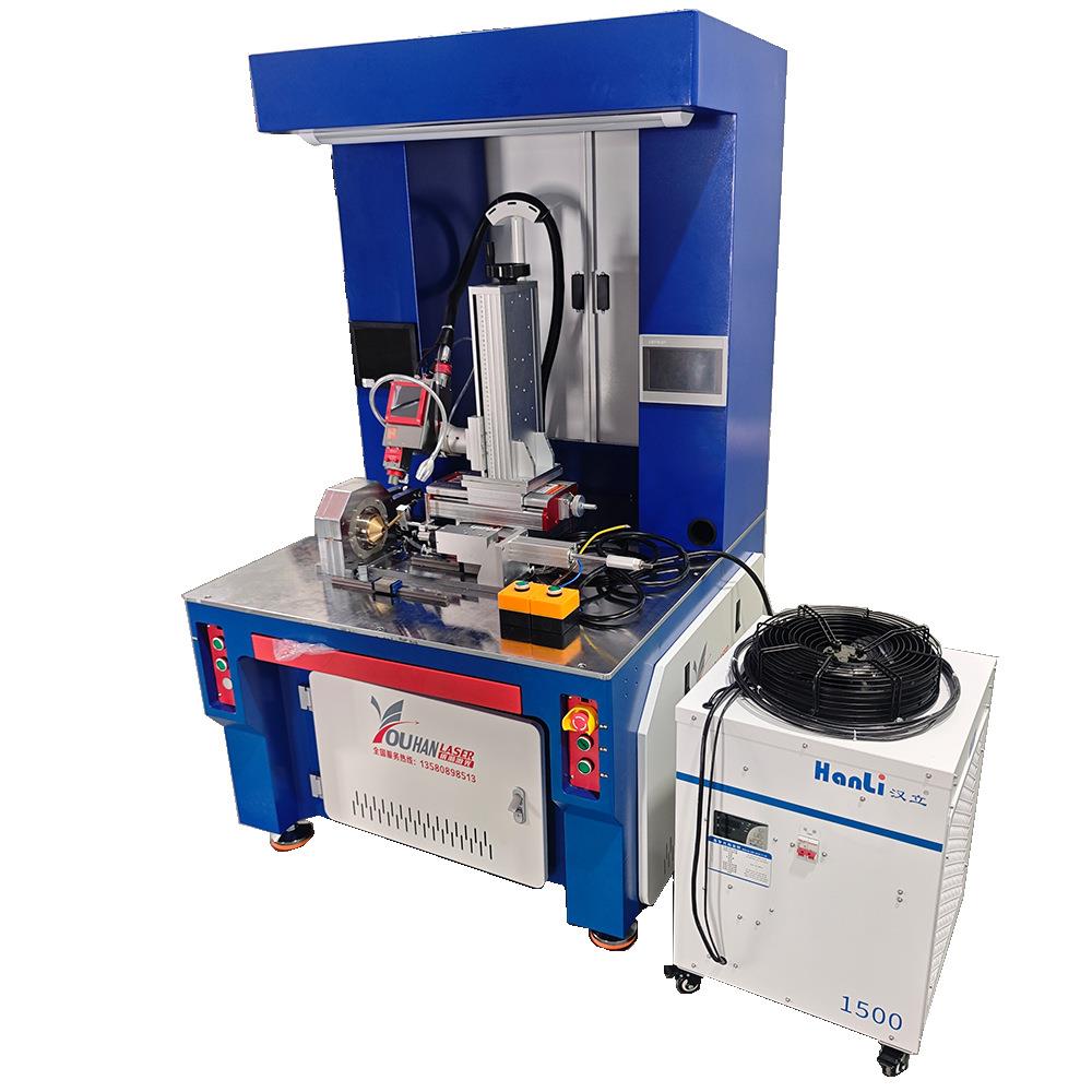 304锈数钢波纹管激光焊波接机液不冷据中心金属纹管头自动焊接机