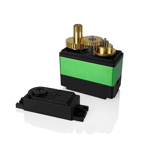 35kg大扭矩伺服电机可做单双线串口机械臂舵机机器人PWM数字舵机