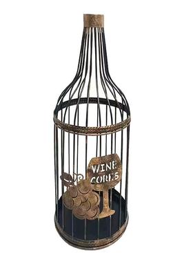 厂家直销红酒塞收纳筐餐厅卧室工艺摆件影视婚礼道具摆台量贩