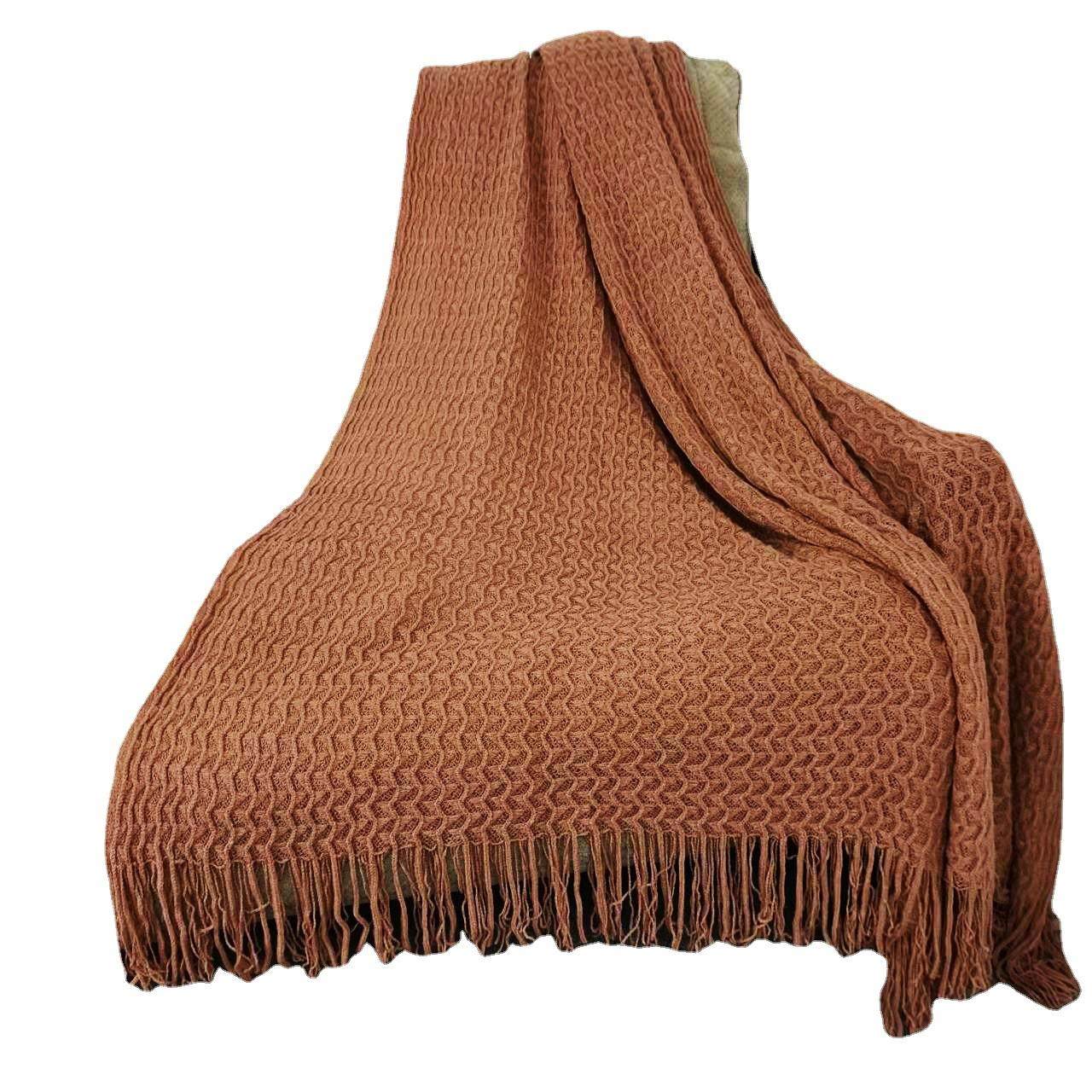 民宿床尾巾公寓床尾装饰沙发搭巾床搭酒店床盖针织床尾毯宾馆床旗,床上用品,休闲毯/毛毯/绒毯,淘宝优惠券,粉丝福利购,淘宝优惠卷